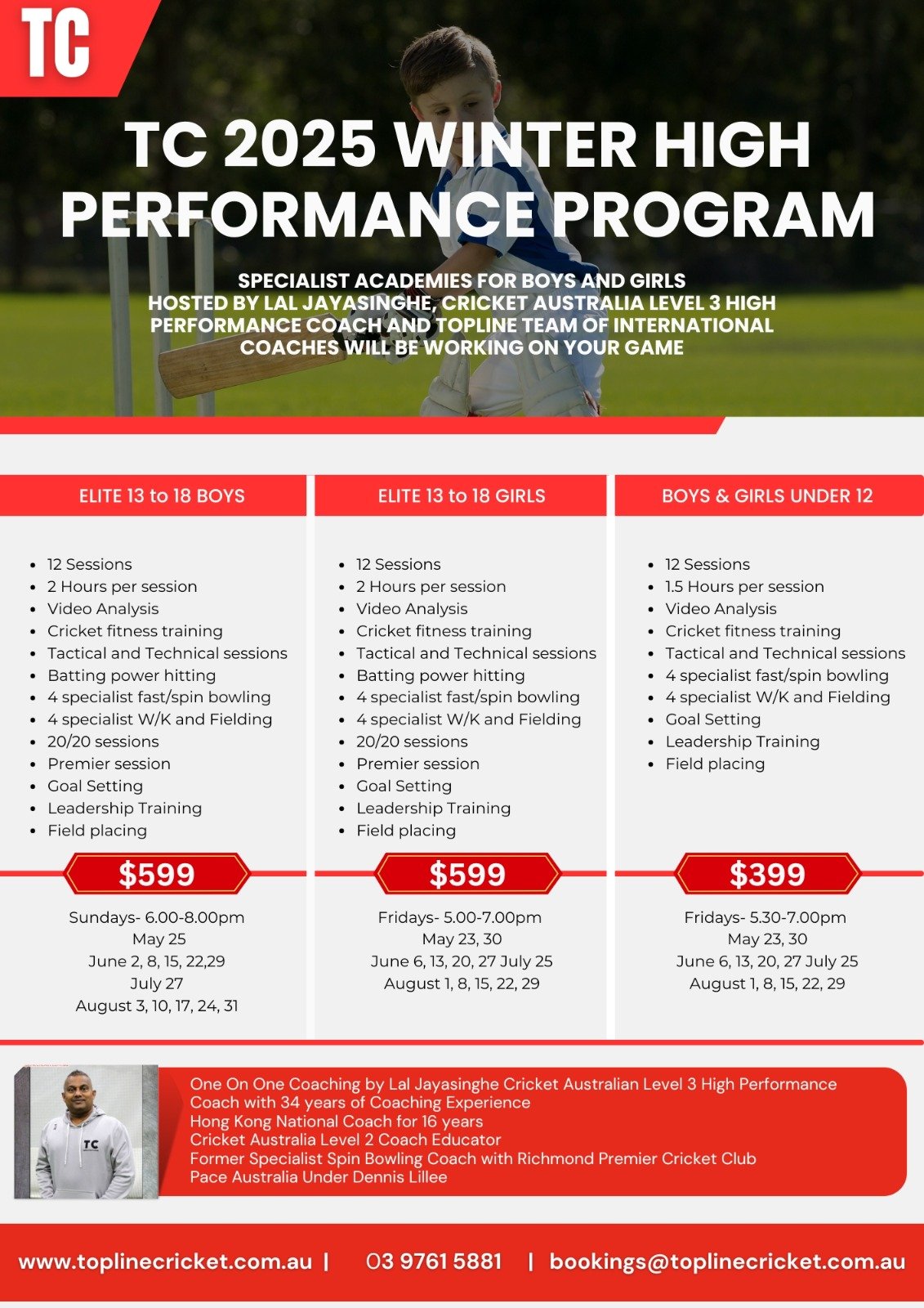 High-performance winter squads